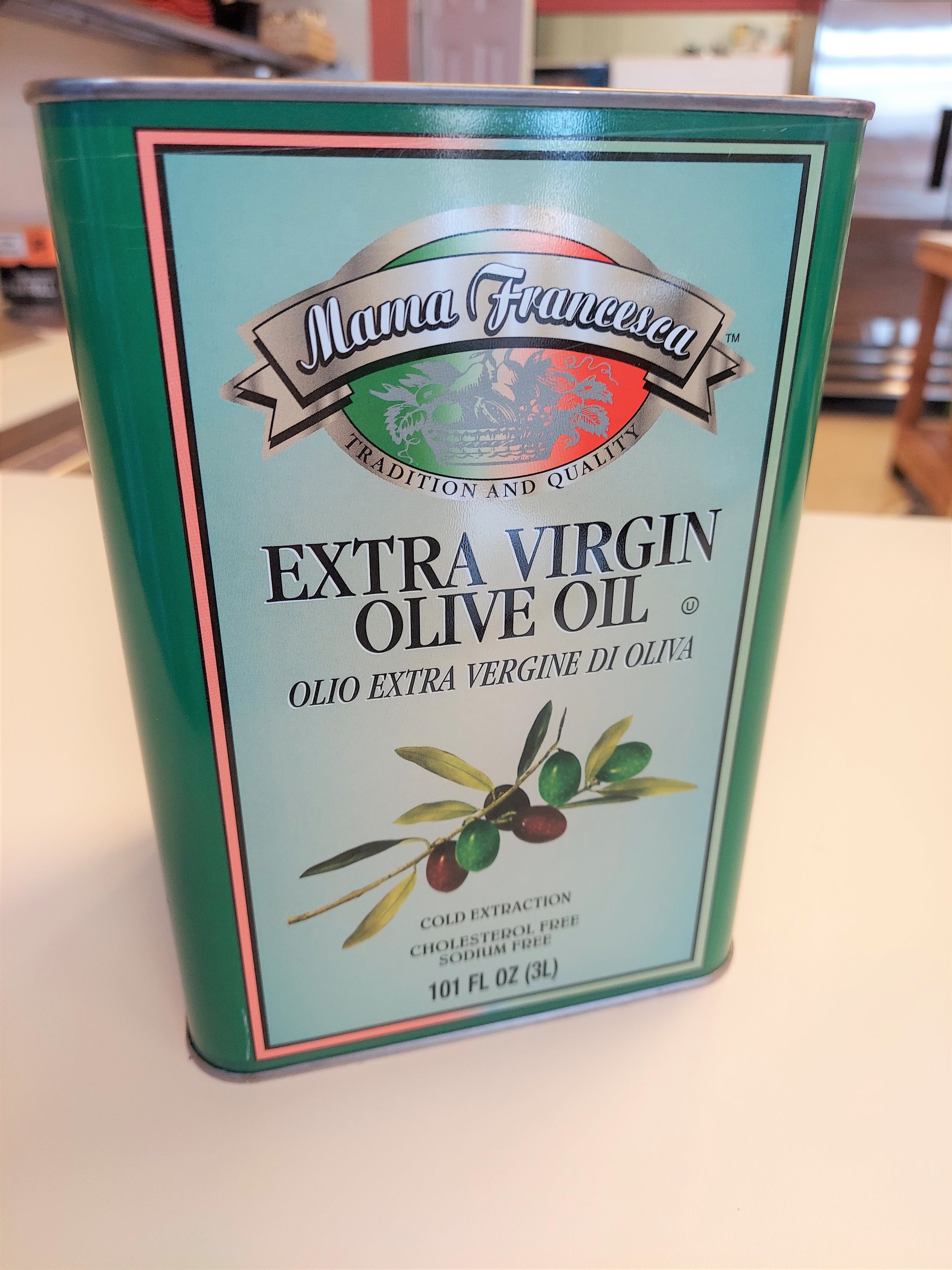 Extra Virgin Olive Oil Mama Francesca 3 Lt | Giuseppe's Pizzeria